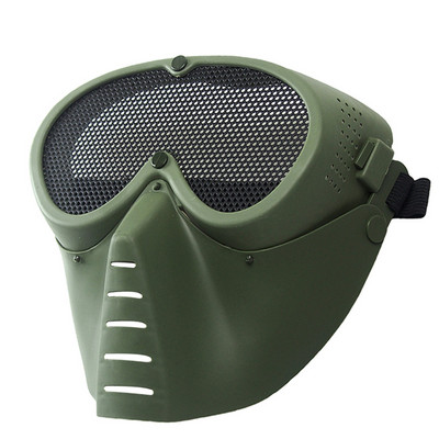 zlangsports Tactical Peintball Airsoft Full Face Protective Mask CS Cosplay Helovīna maskas