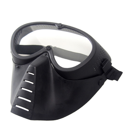 zlangsports Tactical Peintball Airsoft Full Face Protective Mask CS Cosplay Helovīna maskas