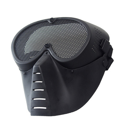 zlangsports Tactical Peintball Airsoft Full Face Protective Mask CS Cosplay Helovīna maskas