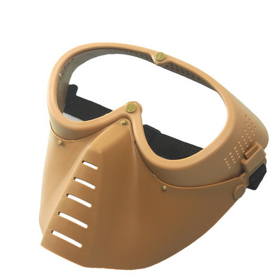 zlangsports Tactical Peintball Airsoft Full Face Protective Mask CS Cosplay Helovīna maskas