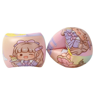 1 ζευγάρι μπράτσο Floaties Swimming Circle Inflatable Swim Circle Pool Float Band Band Floater Sleeves Floatings Circle Sleeves