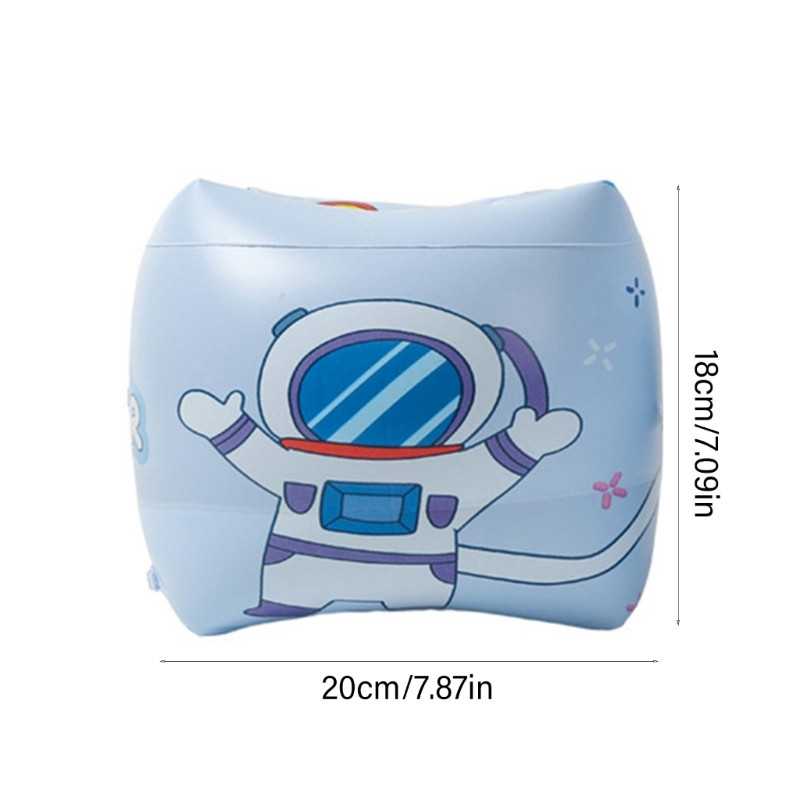 1 ζευγάρι μπράτσο Floaties Swimming Circle Inflatable Swim Circle Pool Float Band Band Floater Sleeves Floatings Circle Sleeves