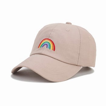 Unisex καπέλο μπέιζμπολ Rainbow κέντημα Αθλητικά καπέλα Καπέλο μόδας καπέλο για άνδρες Γυναικεία streetwear Καπέλα μπαμπάς