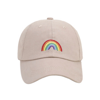 Unisex καπέλο μπέιζμπολ Rainbow κέντημα Αθλητικά καπέλα Καπέλο μόδας καπέλο για άνδρες Γυναικεία streetwear Καπέλα μπαμπάς