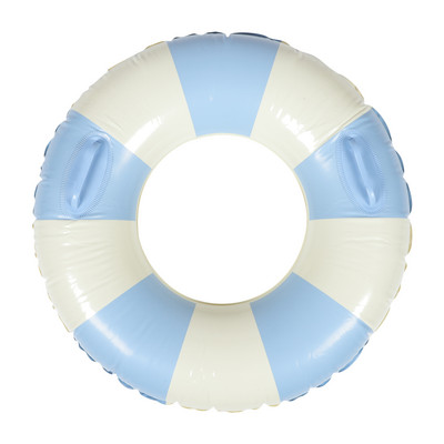 Раиран пръстен за плуване Възрастен аксесоар за плуване Дръжка Спортни унисекс кръгли PVC плувки за басейн