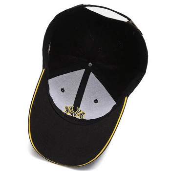 Модни бейзболни шапки с бродерия с букви за жени, мъже, хип-хоп шапки, женски мъжки пролетно лято, регулируема модерна шапка за слънце
