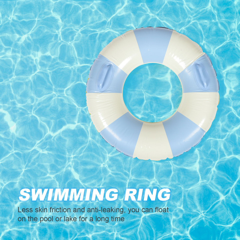 Svītrains peldriņķis peldriņķi aplis bērniem rokas caurule boja mazuļiem piepūšamie bērni pludiņi sporta