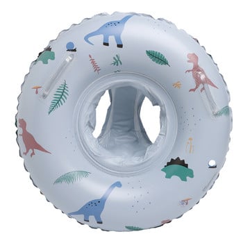 Плувен кръг за басейн от PVC, гладък, детски плувки за басейн, устойчив на износване, многократно използваем, удобен с дръжка за плажно парти