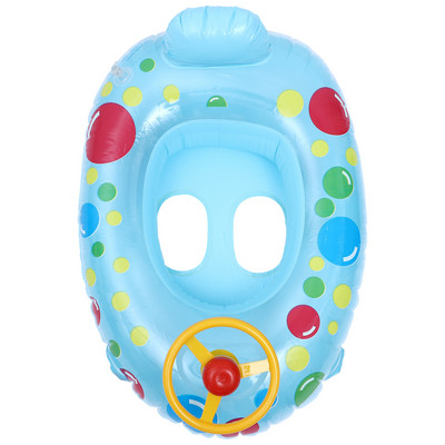 Kids Yacht Shaped Pool Floats Swimming Ring Baby Inflatable Swimming Ring Toy
