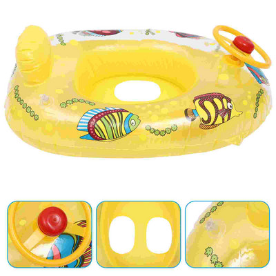Obruč za plivanje u obliku jahte za djecu Dječji prsten za plivanje na napuhavanje