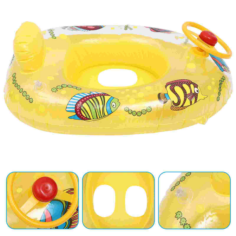 Obruč za plivanje u obliku jahte za djecu Dječji prsten za plivanje na napuhavanje