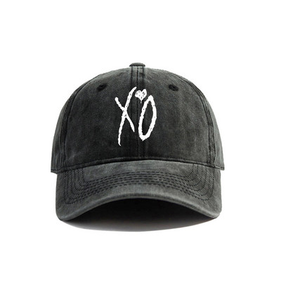 XO The Weeknd Baseball Cap Distressed Hats Cap Men Retro Outdoor Summer Adjustable Dad Hat MZ-390