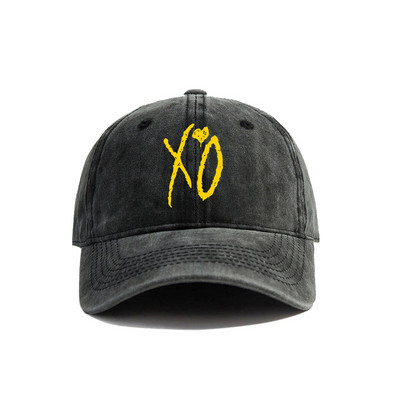 XO Weeknd Pesapallimüts Distressed Mütsid Meeste Retro õues suvine reguleeritav isamüts MZ-390
