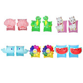 PVC Lengvas ir nešiojamas ginklų žiedas plaukimo entuziastams Stilingi vaikų plaukimo ginklų žiedai mėlyni arbūzai