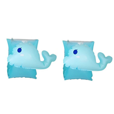 PVC Lengvas ir nešiojamas ginklų žiedas plaukimo entuziastams Stilingi vaikų plaukimo ginklų žiedai mėlyni arbūzai