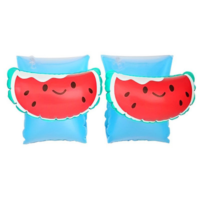 PVC Lengvas ir nešiojamas ginklų žiedas plaukimo entuziastams Stilingi vaikų plaukimo ginklų žiedai mėlyni arbūzai