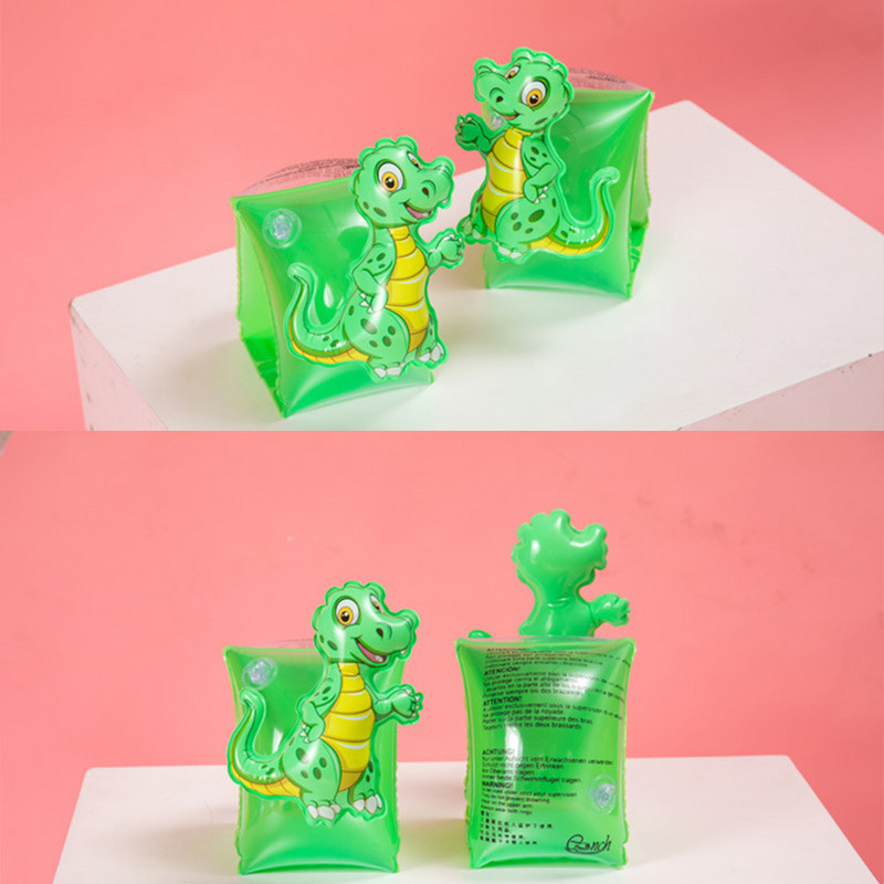 PVC Lengvas ir nešiojamas ginklų žiedas plaukimo entuziastams Stilingi vaikų plaukimo ginklų žiedai mėlyni arbūzai