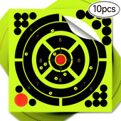8x8 collu pašlīmējošie 10 gab. Reaktivitāte Šaušanas mērķī Paster Treniņa piederumi Mērķa Treniņš Tērauda bumba Mērķa Papīri Uzlīmes