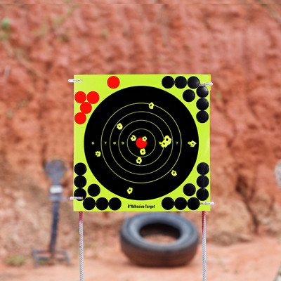 5/10 бр. Splatter Objective 8-инчови стикери за мишени Shoot Target Adhesive Reactivity Aim Shoot Състезания Практика