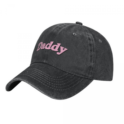 Бейзболна шапка Daddy Kendrick Lamar Cute Couple Washed Trucker Hat Sun-Proof Print Fishing Snapback Cap Gift