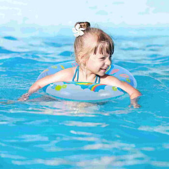 Плуващ воден пръстен Дизайн на еднорог Плуване Удебеляване Детска играчка за плуване Детска надуваема