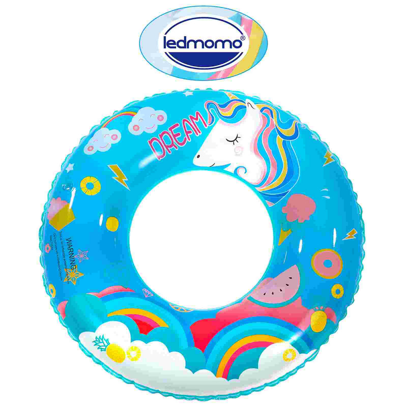 Ujuv veesõrmus Unicorn Design Ujumis Paksu Lapsed Ujuv Mänguasi Laps Täispuhutav