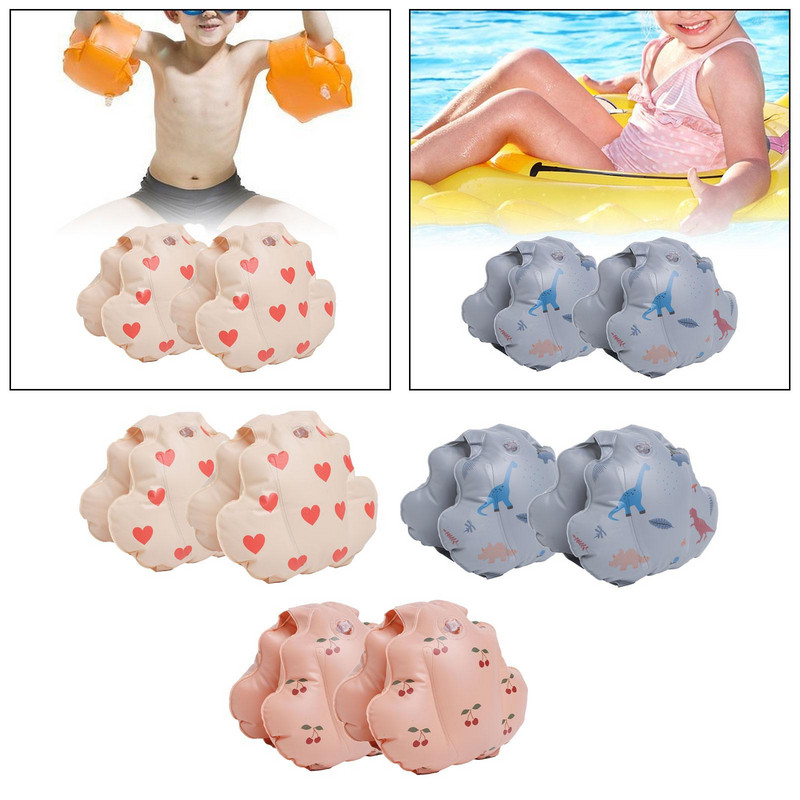 Vaikų plaukimo rankenos Lengvoji įranga Vasarinė plaukiojanti ratas Baseino raiščiai Pripučiami rankų plūduriuojantys žiedai