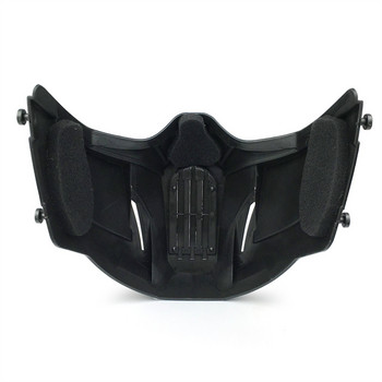 zlangsports Tactical Half Face Airsoft Mask Ρυθμιζόμενη CS Cosplay Στρατιωτικές μάσκες Halloween