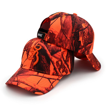 3D бродерия Мъже Жени Бейзболна шапка Камуфлаж Тактически спортове Sun Snapback Лов в джунглата Шапка за риболов на открито Gorras H016