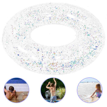 Sequin Swim Inflatable Swimming Floating Swimming Inflatable Tube Glitter Sequins Δαχτυλίδια για νήπια