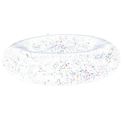 Sequin Swim Täispuhutav ujumine Ujuv Ujuv Täispuhutav Toru Glitter Litritega Sõrmused Väikelastele