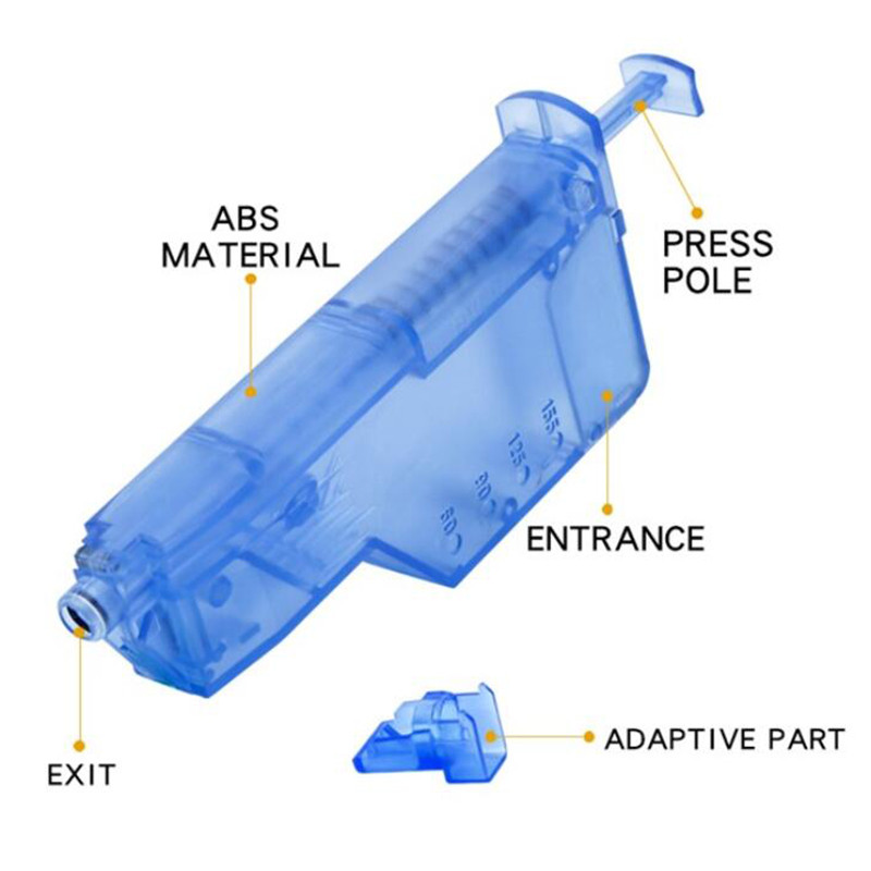 Tactical BB Loader 150 BBS Rounds Magazine Loader Device CS Wargame Peintbola šaušana BB Loader Airsoft piederumi