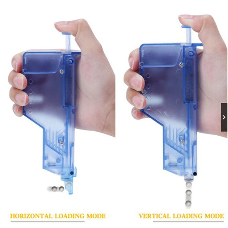 Tactical BB Loader 150 BBS Rounds Magazine Loader Device CS Wargame Peintbola šaušana BB Loader Airsoft piederumi