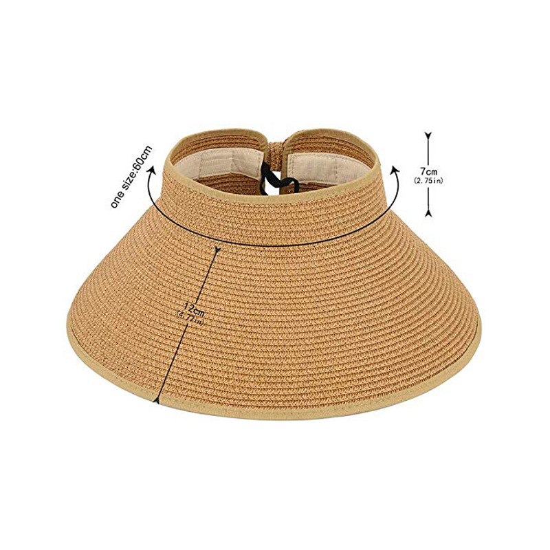 2023. aasta uued naiste suvevisiirid, kokkupandav päikesemüts, laia suure äärega rannamütsid õlgkübar chapeau femme ranna UV-kaitsemütsid