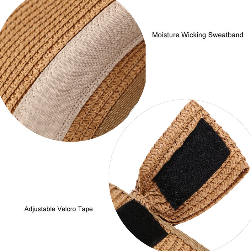 2023. aasta uued naiste suvevisiirid, kokkupandav päikesemüts, laia suure äärega rannamütsid õlgkübar chapeau femme ranna UV-kaitsemütsid