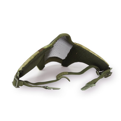 Tactical STEEL MESH MASK ΠΡΟΣΑΡΜΟΖΕΤΑΙ ΣΕ ΓΡΗΓΟΡΟ ΚΡΑΝΟΣ Κυνήγι Σκοποβολή Στρατιωτικές μάσκες μισού προσώπου