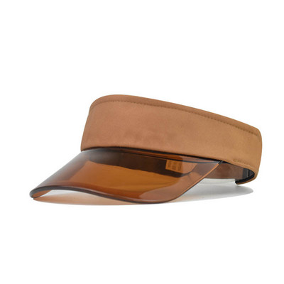 Suvised päikesekübarad Läbipaistvad päiksesirmi mütsid ülaosata tühjad päikesesirmi mütsid naistele reguleeritavad ülaosata rannasõidumütsid casquette homme