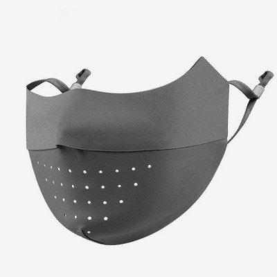 Ice Silk Face Mask Uv Sun Protection Καλοκαιρινή ρυθμιζόμενη αναπνεύσιμη ανδρική γυναικεία αθλητική μάσκα για τρέξιμο σε εξωτερικούς χώρους