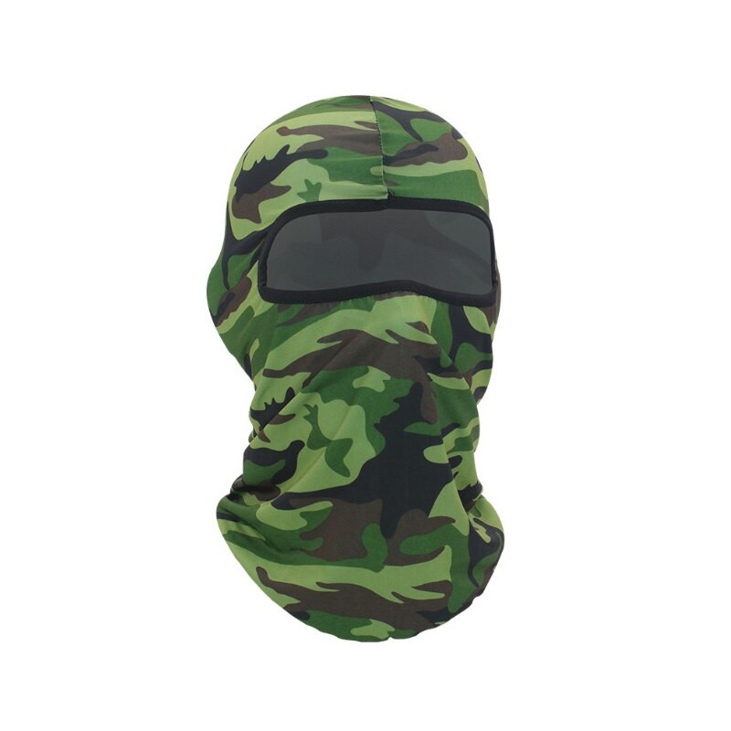 Μάσκα προσώπου Tactical Balaclava Καλοκαιρινή δροσιστική γκέτα λαιμού Κασκόλ πεζοπορίας Κασκόλ ανδρικού κράνους ποδηλασίας μοτοσικλέτας Κουκούλα αντηλιακής προστασίας
