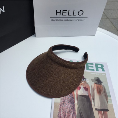 Nove ljetne ženske ležerne kape sa šiltom za sunce Slamnati šeširi za odrasle Šeširi za plažu Ženske bejzbolske kape Ljetna kapa za van
