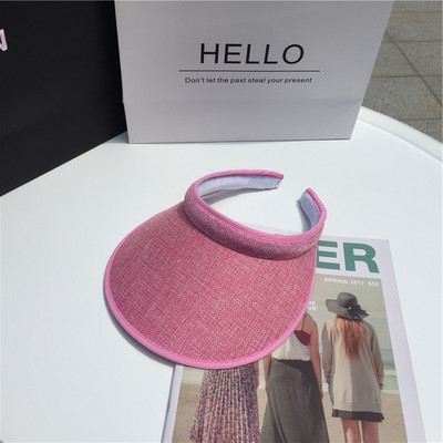 Nove ljetne ženske ležerne kape sa šiltom za sunce Slamnati šeširi za odrasle Šeširi za plažu Ženske bejzbolske kape Ljetna kapa za van