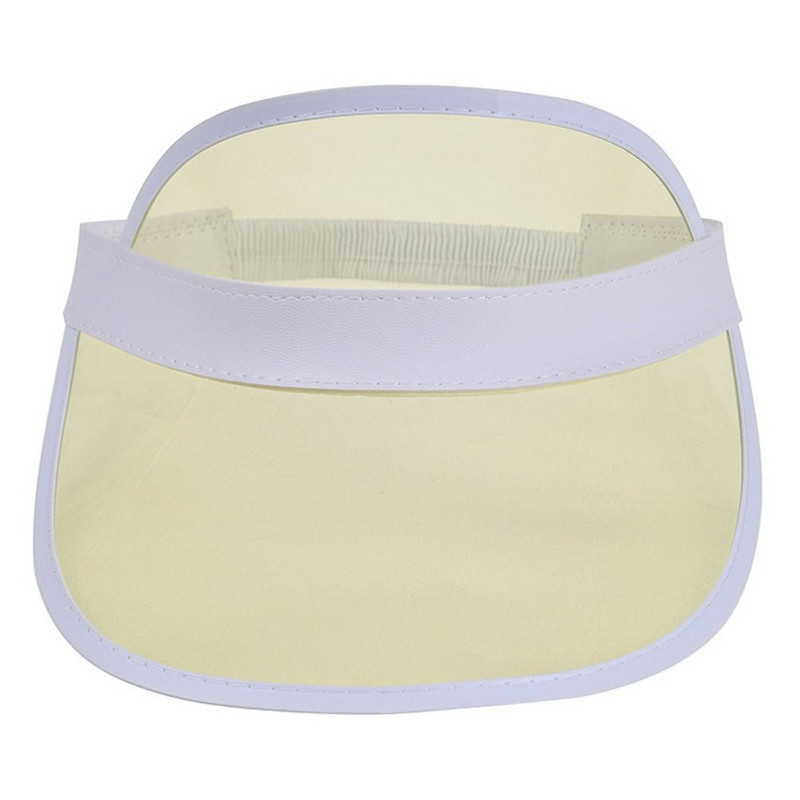 Vasaras anti-UV sieviešu vīriešu beisbola cepure caurspīdīga tukša augšdaļa no plastmasas PVC saulessarga cepure velosipēda saules cepure sporta aksesuāri