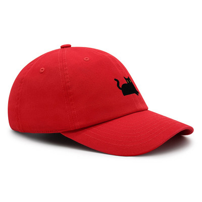 Μαύρη γάτα Κέντημα Dad Hat Cat Mom Premium Baseball Καπέλο Βαμβακερό Ρυθμιζόμενο Καπέλο Trucker