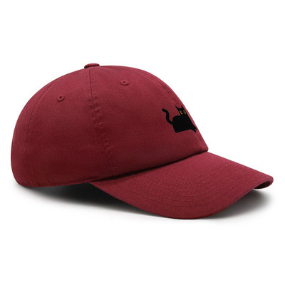 Μαύρη γάτα Κέντημα Dad Hat Cat Mom Premium Baseball Καπέλο Βαμβακερό Ρυθμιζόμενο Καπέλο Trucker