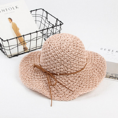 Panama müts Lihtne kokkupandav laia äärega diskett tüdrukutele õlgkübar päikesekübar Ranna naiste suvemüts UV-kaitsega reisimüts Naiste müts 2020