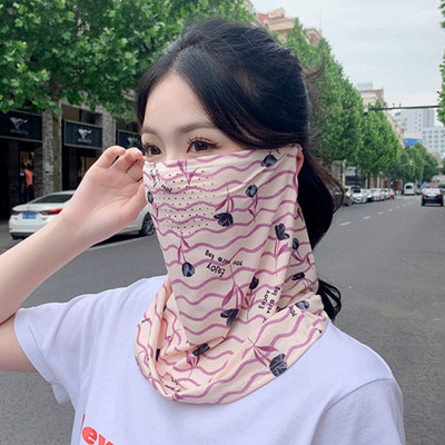 Päikesekaitse Sall Kael Silmade täiskaitsemask Naiste ühevärviline avanev hingav näomask õues jalgrattasõiduks