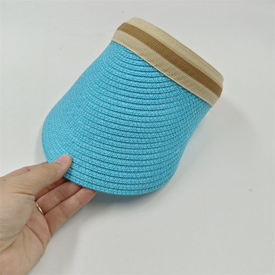 Χονδρικό ψάθινο καπέλα χαμηλού κόστους Άδεια ψάθινα καπέλα Clearance νέα τζαζ hip-hop καλοκαιρινά καπέλα παραλίας Καπέλα ταξιδιού Ψάθινο στυλ πάρτι