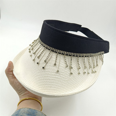 Χονδρικό ψάθινο καπέλα χαμηλού κόστους Άδεια ψάθινα καπέλα Clearance νέα τζαζ hip-hop καλοκαιρινά καπέλα παραλίας Καπέλα ταξιδιού Ψάθινο στυλ πάρτι