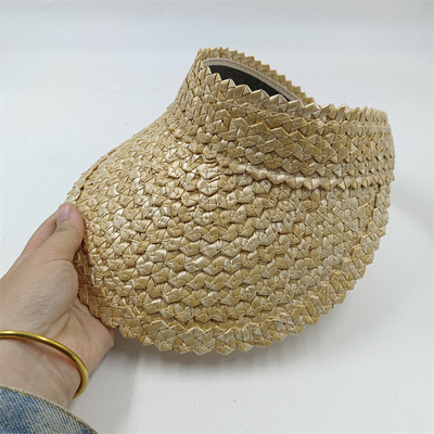 Χονδρικό ψάθινο καπέλα χαμηλού κόστους Άδεια ψάθινα καπέλα Clearance νέα τζαζ hip-hop καλοκαιρινά καπέλα παραλίας Καπέλα ταξιδιού Ψάθινο στυλ πάρτι