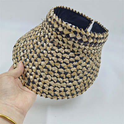 Χονδρικό ψάθινο καπέλα χαμηλού κόστους Άδεια ψάθινα καπέλα Clearance νέα τζαζ hip-hop καλοκαιρινά καπέλα παραλίας Καπέλα ταξιδιού Ψάθινο στυλ πάρτι